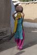 Indian Woman carring water