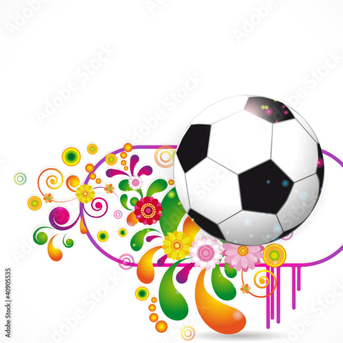 Vector: Soccer Ball background Soccer Ball background
