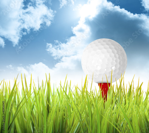 Photo: Golf ball Golf ball