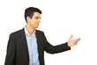 Business man welcoming
