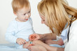 Foto: Ärztin mit baby Ärztin mit baby