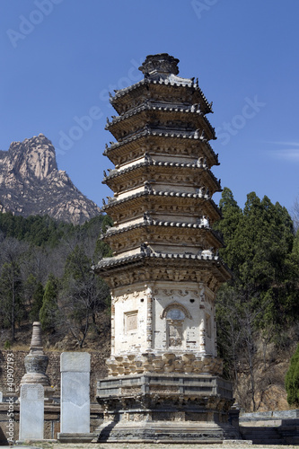 Photo: Silver Mountain and Pagoda Forest, near Beijing, China Silver Mountain and Pagoda Forest, near Beijing, China