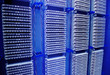 network cables and servers in a technology data center