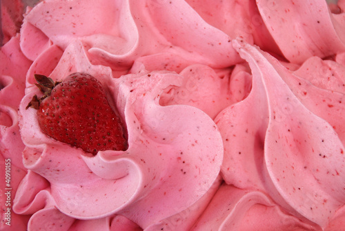 Photo: HELADO DE FRESAS HELADO DE FRESAS
