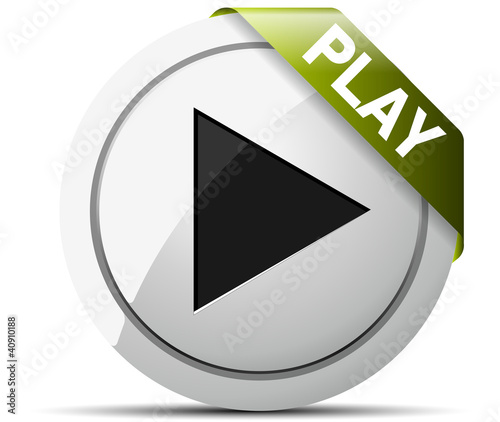 Vector: Play button Play button
