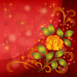 Background with rose