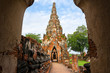 Temple in Ayutthaya Thailand