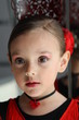 portrait de petite fille espagnole
