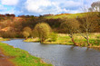 Forth and Clyde Canal in Springtime, Scotland Forth and Clyde Canal in Springtime, Scotland