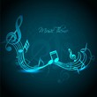 Colorful shiny music notes fantastic vector Colorful shiny music notes fantastic vector