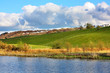 Beautiful Spring landscape, Forth& Clyde Canal,  Scotland