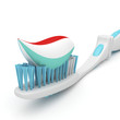 Toothbrush with toothpaste