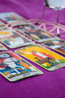 Tarot cards with the crystal ball (5). Tarot cards with the crystal ball (5).