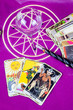 Tarot cards with the crystal ball and magic wand (13). Tarot cards with the crystal ball and magic wand (13).
