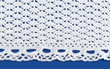 Knitting white lace