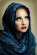 Portrait of young beautiful woman