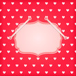 Red Vintage Card Red Vintage Card