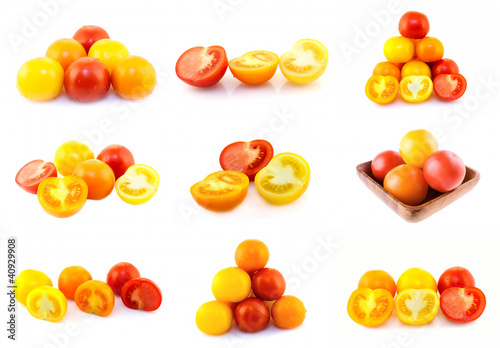 Photo: Colorful tomatoes, set of nine Colorful tomatoes, set of nine