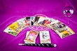Tarot cards with the crystal ball and magic wand (16). Tarot cards with the crystal ball and magic wand (16).