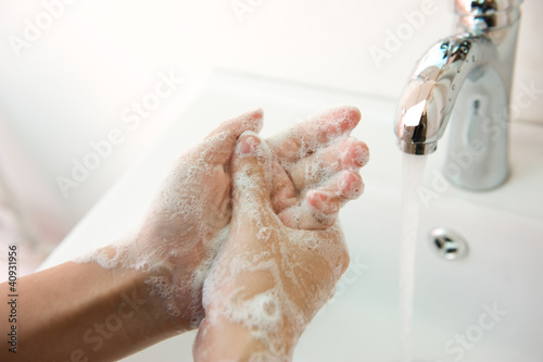 Photo: washing hands washing hands