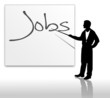 Tafel Jobs mit Mann