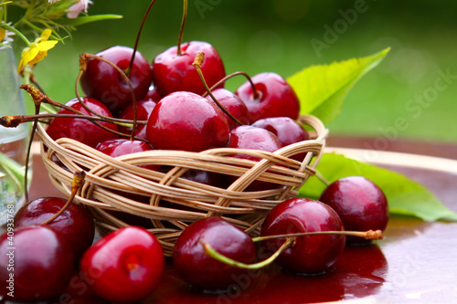 Photo: Sweet cherry Sweet cherry