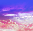 pink clouds