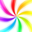 Abstract rainbow background made of twirls Abstract rainbow background made of twirls