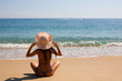Beautiful woman at the beach Beautiful woman at the beach