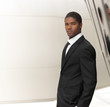 Businessman turning