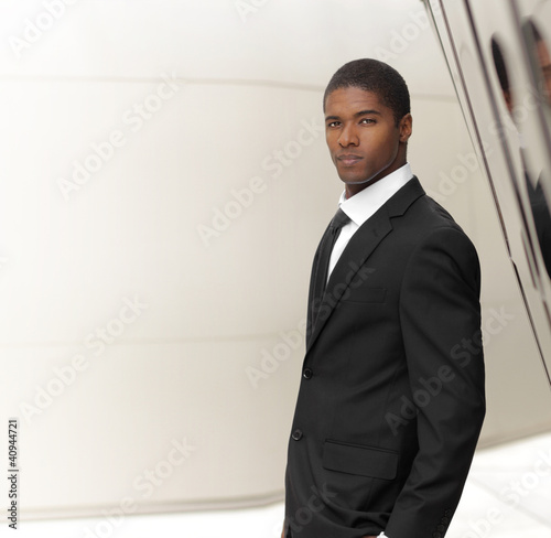 Photo: Businessman turning Businessman turning