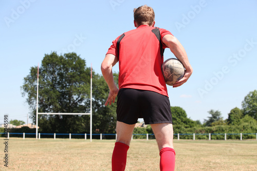 Photo: Rugby Player Rugby Player