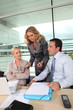 canvas print picture - Business meeting