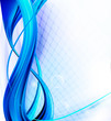 Abstract Elegant Blue Background. Vector.