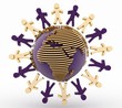 Global communication concept