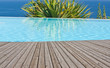 piscine margelle bois