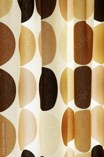 Photo: retro curtain retro curtain