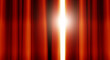 stage curtain light