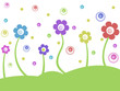 floral background floral background