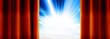 sunlight sky curtains