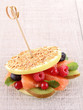 fresh fruits dessert