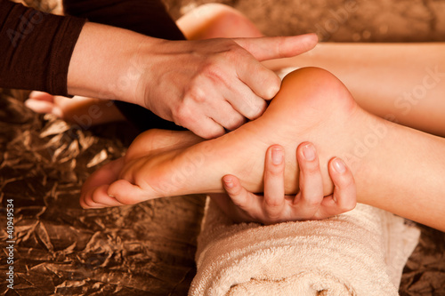 Photo: foot massage foot massage