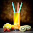 Bubble Tea mit mixed Bubbles