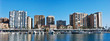 Malaga Harbour and City - Spain