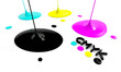 CMYK liquid inks