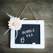 Infotafel Bubble Tea