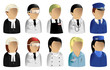 Medical & Law Avatars & User Icons