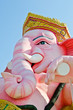 Face shot of ganesha statue Face shot of ganesha statue