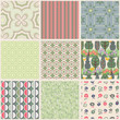 Set of 9 seamless fabric textures Set of 9 seamless fabric textures
