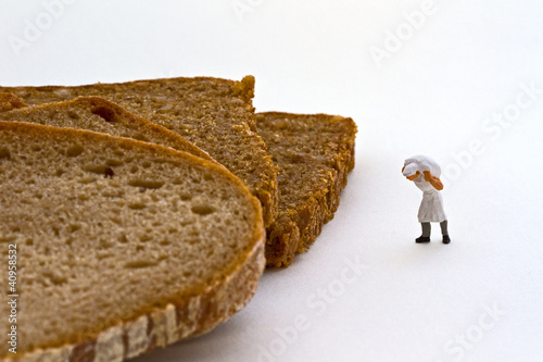 Photo: Brot backen Brot backen